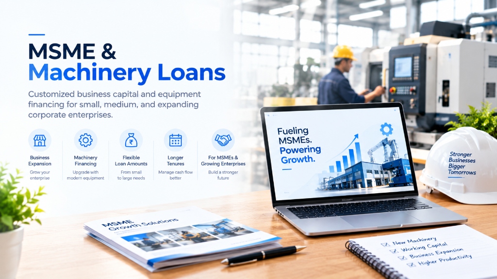 MSME and Machinery Loans - Business Capital